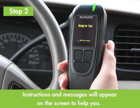 How ignition interlocks work: Step 2