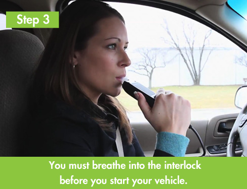 How ignition interlocks work: Step 3