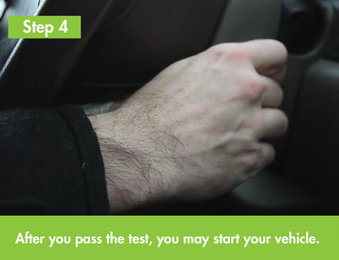 How ignition interlocks work: Step 4